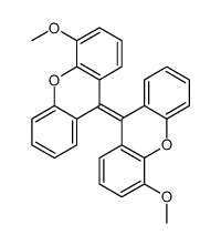 4-methoxy-9-(4-methoxyxanthen-9-ylidene)xanthene Structure