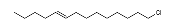1-chloro-9-tetradecene Structure