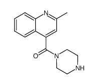 (2-Methylquinolin-4-yl)(piperazin-1-yl)methanone Structure