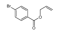 prop-2-enyl 4-bromobenzoate结构式