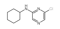 6-Chloro-N-cyclohexylpyrazin-2-amine structure