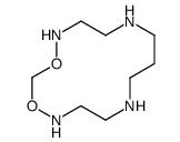 1,13-dioxa-2,5,9,12-tetrazacyclotetradecane结构式