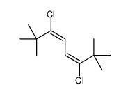 3,6-dichloro-2,2,7,7-tetramethylocta-3,5-diene结构式