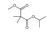 1-O-methyl 3-O-propan-2-yl 2,2-dimethylpropanedioate结构式