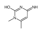 4-amino-1,6-dimethylpyrimidin-2-one结构式