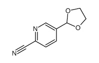 5-(1,3-二氧戊环-2-基)吡啶腈图片
