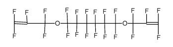 perfluoro-1,6-bis(2-propenyloxy)hexane Structure