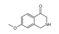 7-甲氧基-2,3-二氢异喹啉-4(1h)-酮结构式