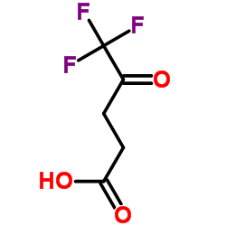 5,5,5-三氟-4-氧戊酸结构式