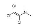 1,1,2-Trichloro-2-(dimethylamino)ethen结构式