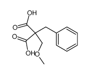 2-benzyl-2-(methoxymethyl)malonic acid Structure