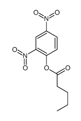 (2,4-dinitrophenyl) pentanoate结构式