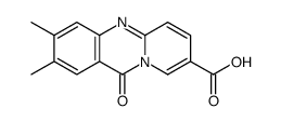 2,3-dimethyl-11-oxopyrido[2,1-b]quinazoline-8-carboxylic acid结构式