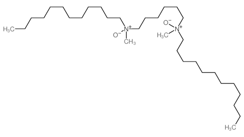 1,6-Hexanediamine,N1,N6-didodecyl-N1,N6-dimethyl-, N1,N6-dioxide Structure