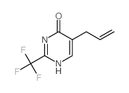 5-prop-2-enyl-2-(trifluoromethyl)-3H-pyrimidin-4-one Structure