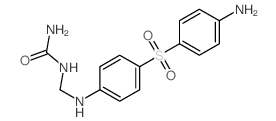 [[4-(4-aminophenyl)sulfonylphenyl]amino]methylurea结构式