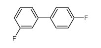 3,4'-difluorobiphenyl Structure