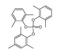 Phosphoric acid bis(2,6-dimethylphenyl)2,4,6-trimethylphenyl ester结构式