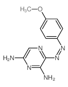 3-(4-methoxyphenyl)diazenylpyrazine-2,6-diamine picture