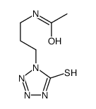 N-[3-(5-sulfanylidene-2H-tetrazol-1-yl)propyl]acetamide Structure