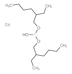 cadmium bis(2-ethylhexyl) phosphite结构式
