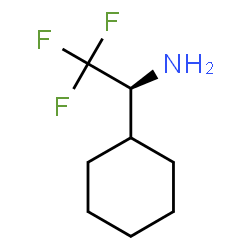 (S)-1-Cyclohexyl-2,2,2-trifluoroethylamine结构式
