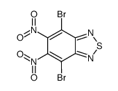4,7-dibroMo-5,6-dinitrobenzo[c][1,2,5]thiadiazole Structure