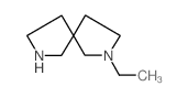 2-乙基-2,7-二氮杂螺[4,4]壬烷结构式