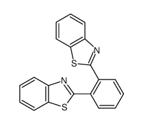 1,2-bis-(2-benzothiazolyl)benzene结构式