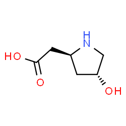 L-beta-hydroxyproline Structure