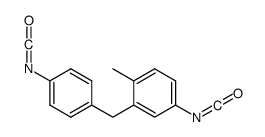 3-(p-isocyanatobenzyl)-p-tolyl isocyanate structure