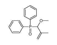 [(1-methoxy-2-methylprop-2-enyl)-phenylphosphoryl]benzene Structure