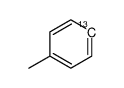 Methylbenzene-4-13C Structure