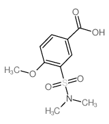 3-Dimethylsulfamoyl-4-methoxy-benzoic acid picture