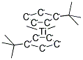 DIMETHYLBIS(T-BUTYLCYCLOPENTADIENYL)TITANIUM structure