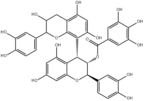 Procyanidin B1 3-O-gallate Structure