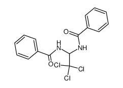 1,1,1-trichloro-2,2-dibenzamidoethane结构式