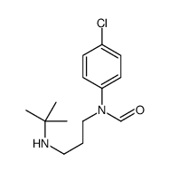 N-[3-(tert-butylamino)propyl]-N-(4-chlorophenyl)formamide Structure