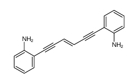 2-[6-(2-aminophenyl)hex-3-en-1,5-diynyl]aniline结构式