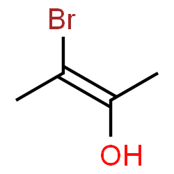 2-Buten-2-ol,3-bromo-结构式