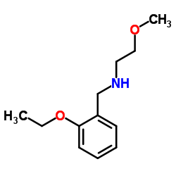 N-(2-Ethoxybenzyl)-2-methoxyethanamine结构式