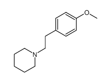 1-(4-methoxy-phenethyl)-piperidine Structure