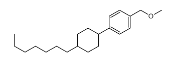 1-(4-heptylcyclohexyl)-4-(methoxymethyl)benzene Structure