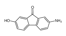2-amino-7-hydroxy-fluoren-9-one Structure