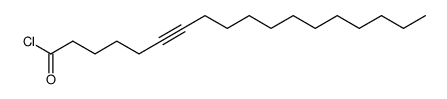 octadec-6-ynoyl chloride结构式