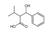 2-(α-hydroxy-benzyl)-3-methyl-butyric acid结构式