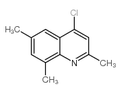 4-chloro-2,6,8-trimethylquinoline结构式