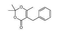 5-benzyl-2,2,6-trimethyl-1,3-dioxin-4-one结构式