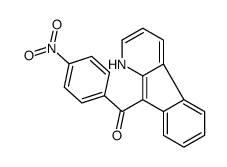 1H-indeno[2,1-b]pyridin-9-yl-(4-nitrophenyl)methanone Structure