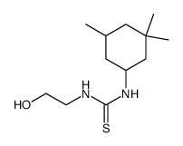 Thiourea, N-(2-hydroxyethyl)-N'-(3,3,5-trimethylcyclohexyl)结构式